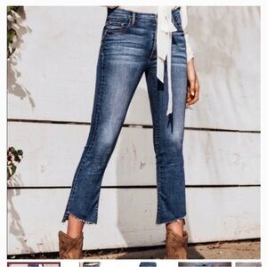 Black Orchid Cindy Slant Frey jeans in Breakup